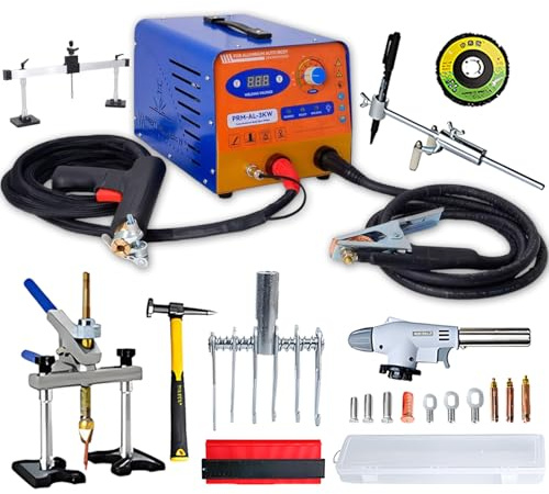 twostronking Spotter Karosserie, 3000-W-Punktschweißzange, Mit Spannungseinstellknopf Und LED-Digitalanzeige, 11000 a Spitzenstrom, 12000-μf-Kondensator, Geeignet Für Aluminiumkarosserien