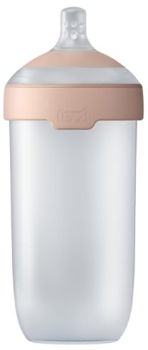 LOVI Babyflasche Mammafeel mit Sauger – stillfreundlich, Anti-Kolik, BPA-frei (330 ml, 6 m+)