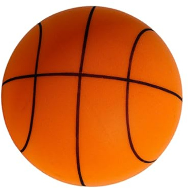 Generisch Leiser Springender Basketball Größe 3/5/7 | Leise Spielzeugbälle Für Kinder | Kleine Basketbälle Für Mini-Basketballkorb | Silent Basketball Für Leises Dribbeln Und Indoor-Training