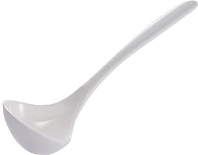 Gourmac White Melamine Ladle 7.5
