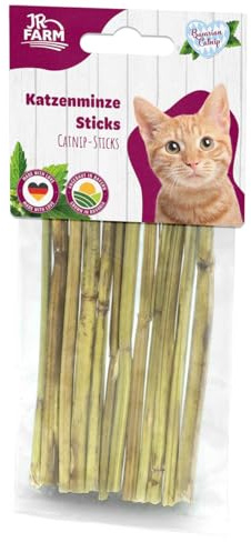 JR FARM Cat Bavarian Catnip - Bastoncini di erba gatta 6 g