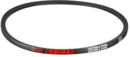 sourcing map SPZ750 Keilriemen Zahnriemen Antriebsriemen Flachriemen Antriebskeilriemen 750mm Teilungslänge 8mm Dicke Gummi Antriebsriemen Gummiübertragungsriemen für Kraftübertragung