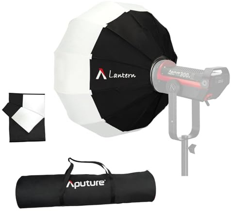 Aputure Lantern Lantern Softbox with Barndoors Bowens Mount for Aputure 300X 300D II Amaran 200X 60X 60D