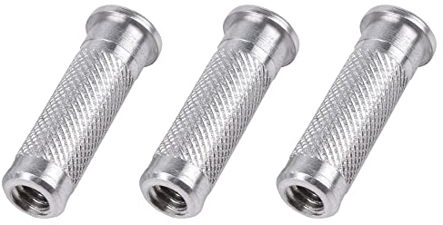 NIKA ARCHERY 20 Stück Pfeil Pfeileinsätze Aluminium Pfeile Insert Bogenschießen Einsätze für ID 6.2mm Pfeilwelle