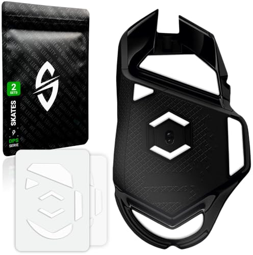 SensoryBoost DPS Glides (2-pack) kompatibel med Logitech G502 (Wired) – Ultrasnabba, rundade, hållbara – PTFE – Ersättningsmusfötter, skates – Uppgraderingstillbehör för mus