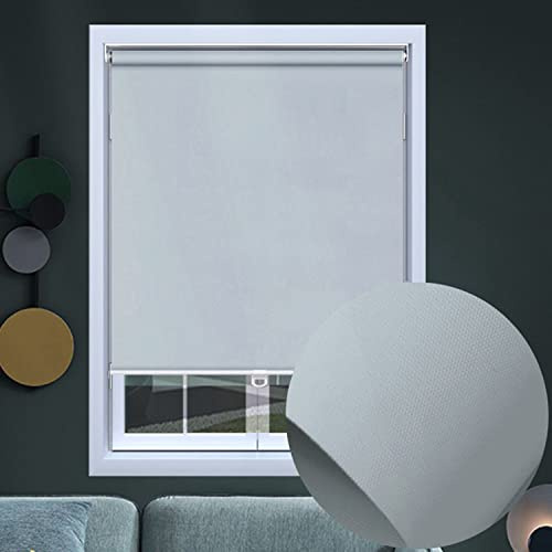 Tende a Rullo Molla Automatica,Tende Oscuranti per Finestre Personalizzate,Tenda Avvolgibile Protezione Solare,per Ufficio Soggiorno Domestico Bagno,Facili da Installare (W120xH120cm(47x47in))