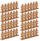 YARNOW 20pièces Mini Clôture Bois Décorative pour Paysage Micro Accessoires De Maison De Poupée Décoration De Jardin Miniature
