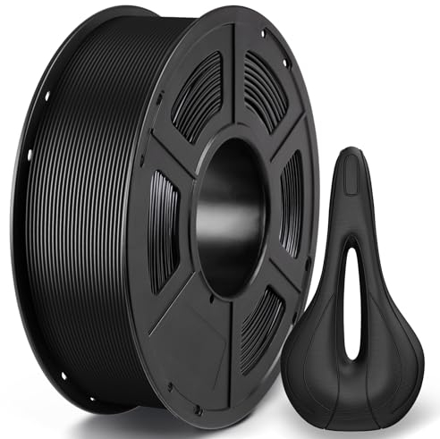 ANYCUBIC ASA Filament 1.75mm, 3D Drucker Filament geeignet für den Druck von Outdoor Funktionsteilen, Wetter- und Hitzebeständig 1KG Schwarz