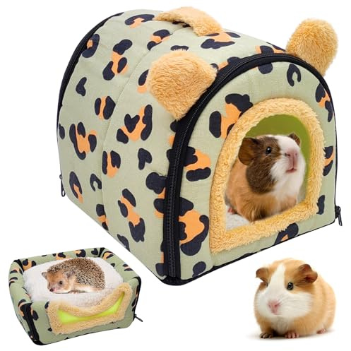 Meerschweinchen Haus, Meerschweinchen Betthöhle Warmes Hamsterhaus, Kleintierbett Meerschweinchen Bett Kuschelhöhle Betthöhle Waschbar Kaninchen Kuschelhöhle Für Zwergkaninchen Chinchillas Bartagamen