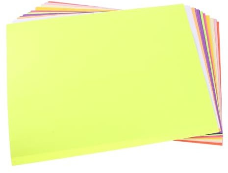 TEHAUX 100blätter Kartonpapier Zum Bedrucken Druckerpapier Bedruckbares Doppelseitiges Druckerpapier Bastelpapier Mehrzweck-druckerpapier Dicke Druckerblätter