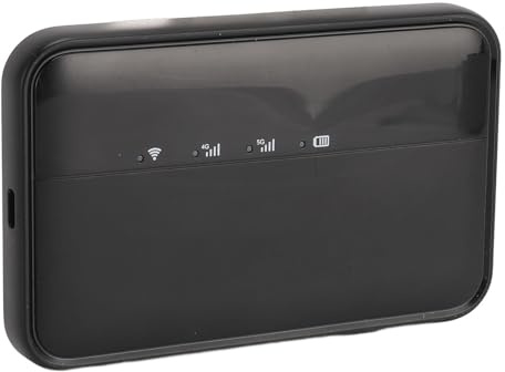 Hotspot Mobile 5G, Routeur Hotspot sans Fil 2,5 Gbit/s, Appareil WiFi Portable Bluetooth 5.1 2,4/5 GHz avec Puissance Mobile de 10 000 MAh, Prend en Charge la Connexion de 16
