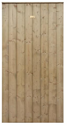 Rowlinson Tongue & Groove Square Top Wooden Gate