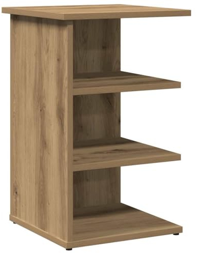 vidaXL Sideboard Artisan-Eiche 35x35x55 cm Holzwerkstoff, Schrank, Lagerschrank, Home Organizer, Schränkchen, Beistellschrank, Wohnzimmerschrank