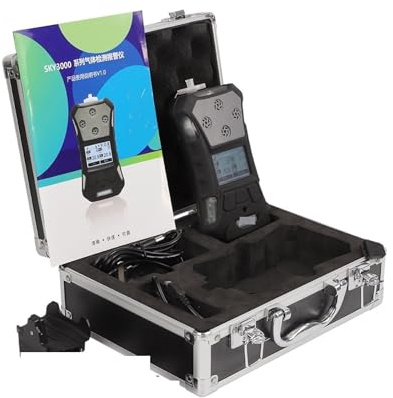 Detector de Gases 4 en 1 CO H2S O2 LEL EX CH4 HC Detector de Fugas de Gas de Bombeo portátil Probador de medidor IECEX ATEX CE ISO9001