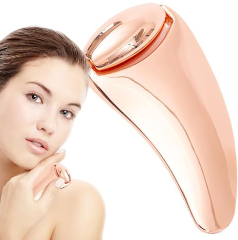 Sghtil Gesichtsroller für Frauen, Gesichtsroller für das Gesicht – komfortable manuelle Gesichtsrolle aus Zinklegierung | Metall-Hebegerät für Wangenknochen Hals Chin