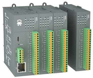 EBYTE Distribuerad fjärrkontroll IO-modul växel analog ingång/Ouput AI AO DI DO Modbus TCP RTU M31-U-serien RJ45 RS485 guide skena installation (expansion 8DI 8DO)