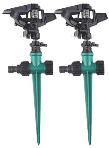 Efficiente Spruzzatore Irrigazione Impulsata Da Giardino Con Rotazione Automatica Per Prati E Irrigazione Piante Grandi Dimensioni Prato E Del Giardino