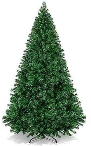 Bonnlo 7ft/2.1M Christmas Tree with 1100 PVC Tips, Realistic Green Artificial Xmas Tree with Metal Stand, Easy Assembly Holiday Decorations