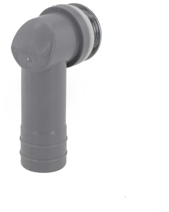 Inserto per troppopieno per lavello da cucina, in plastica PP bianca, tappo troppopieno adatto per interfaccia rotonda e quadrata, facile da installare, parte di ricambio per bagno o (C)