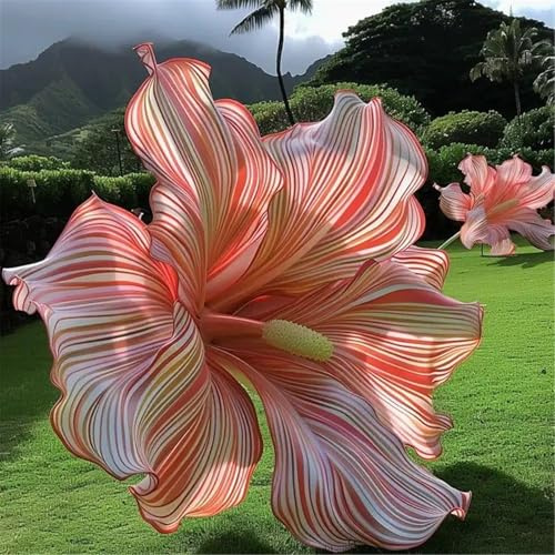 Mysteriöse magische Glühbirne,Winterhart zwiebeln, 2025 Winterhart pflanzen, Blumenzwiebel Mix-1 Hibiskus Knollen-F