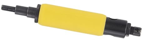 Bewinner Alloy Steel Rivet Remover Kit with Precise Rivet Removal Function for Metalworking Professionals Yellow for Various Applications