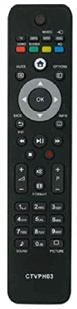 Mando A DISTANCIA CTVPH03 Compatible Con TV Philips NO PRECISA PROGRAMACION