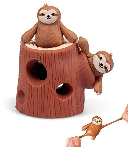 Sengångare 35181 stressboll trädstam anti-stressboll klämboll sengångare familj knådande boll