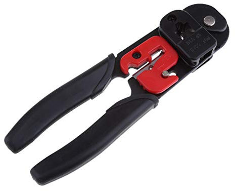 Tubayia Red Lan 8P8C - Crimpadora para cables Ethernet