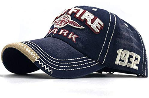 CheChury Baseball Kappe Basecap Unisex einstellbare Retro Baseball Hut Freizeit Cap modischste Cotton Cap Schreiben Outdoor Hut für Herren und Damen