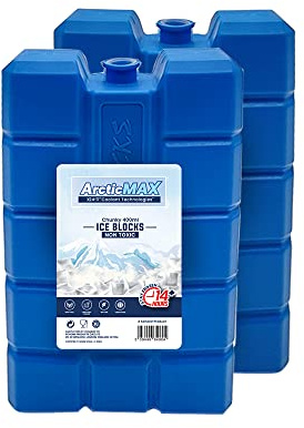 schone Chunky Ice Blocks 400ml x 2 – Coolant that simply stays frozen for longer – 14+ Hrs Chilled - BEVERAGES done RIGHT for longer