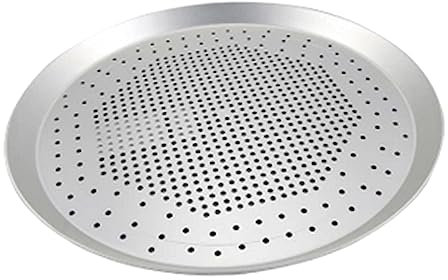 UPKOCH 1pezzi Teglia per Pizza in Alluminio Formaggio Antiaderente Perforata Resistente al Calore per Forno