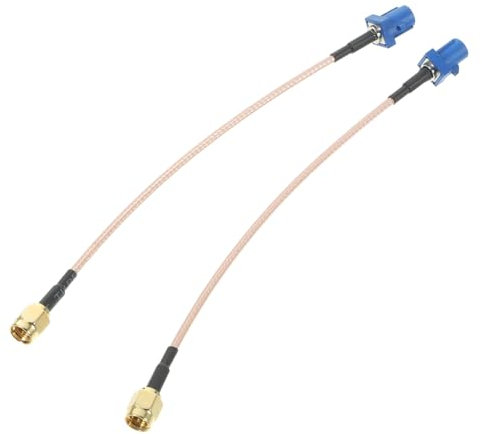 OSALADI 2stücke c Typ Blaues SMA SMB Gprs Auto Antennenverlängerungskabel Robustes Verbindungskabel Für Auto Und Antennenzubehör