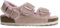 Birkenstock Unisex Milano Shearling Suede Light Rose Sandals 5 UK