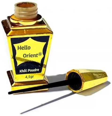 Hello Orient Khol en Poudre Noir Couleur Intense Maquillage Regard Intense Yeux Arabe