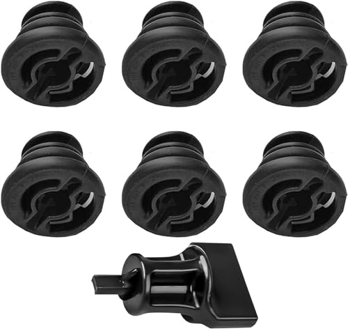 6 viti di scarico dell'olio con anello di tenuta, vite di scarico dell'olio, con anello di tenuta per Audi, per Volkswagen 06L103801, con chiave inglese