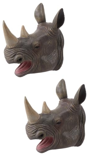 ifundom 2stücke Dinosaurier Handpuppe Für Rollenspiele Realistische Tierfigur Mit Beweglichem Maul Für Gruppenspiele Und Kreative Aktivitäten Hochwertige Verarbeitung Für Lebendige