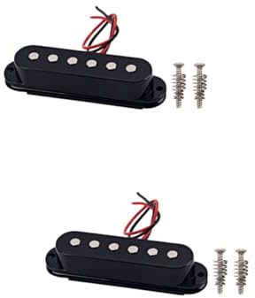 ifundom 2stücke Einsatzbereit Schwarzer Single Humbucker Pickup Gitarre Installieren Für Gitarrenumbauten Und Reparaturen Hochwertige Verarbeitung