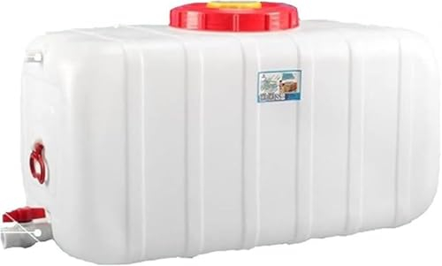 YIJIEHH Bidones Agua 25L- 300L Gran Capacidad Almacenamiento De Agua Contenedores Tanque con Grifo Gran Capacidad Contenedores para Exteriores O Camping-50L