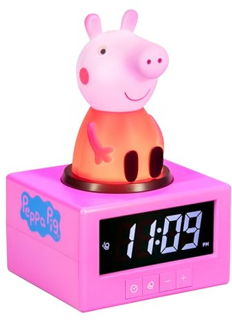 Paladone Peppa Pig Icon-Wecker, Mehrfarbig, Einheitsgröße