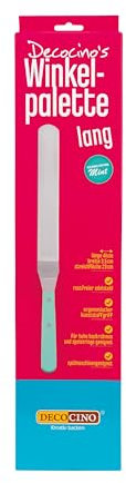 DECOCINO 35028 Angled Palette Long, Stainless Steel Plastic