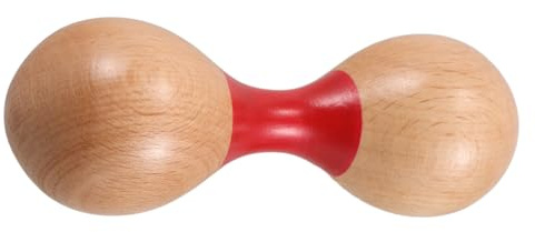 Garneck Holz-maracas Für Junge Mädchen Diy-maracas Hand-klanginstrument Schlagspielzeug Aus Holz Musikspielzeug Für Kleinkinder Shaker-musikinstrumente Holzmusikinstrumente Für Junge