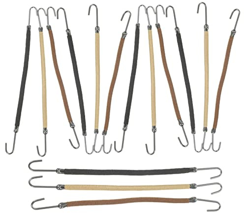 VALICLUD 15piezas Gancho Pelo y Cuerda Pelo De Coleteros Ganchos Para Coleteros Gomas Elásticas Para Coletas y Cabello Grueso
