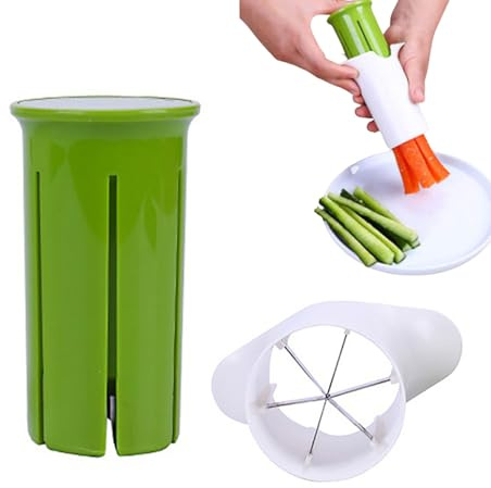 Vegetable Slicer – Handy Carrot Stick Cutter Tool | Carrot Slicer | Kitchen Gadgets for Effortless Vegetable Cutting, Salad Making, Cooking, Meal Preparation and Healthy Eating
