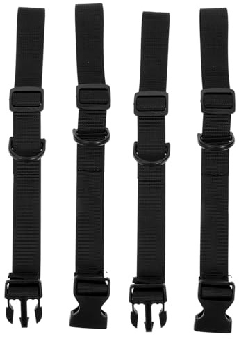 Toyvian 2pcs Adjustable Straps Sturdy Bundle Strap for Tent Camping Car Moving Thickened Practical Securing Fixed Rope