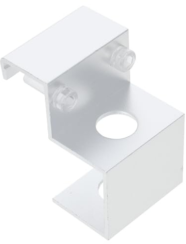 NOLITOY Morsetto di Fissaggio in Acciaio Inox per Tubi Acquario Clip Fissa Compatta per Ingresso e Uscita Acqua Supporto Pratico per Tubi Fino a 19 MM Facile Installazione e Rimozione