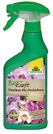 Neudorff BioKraft Vitalkur für Orchideen AF – Anwendungsfertiges Spray vitalisiert geschwächte Orchideen und fördert die Blütenbildung, 500 ml