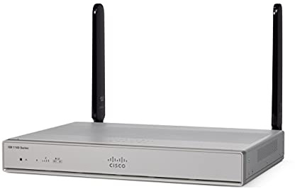 Cisco Router de Servicios Integrados Cisco C1117-4P con 4 Puertos Gigabit Ethernet (GbE), 1 Router VA-DSL (anexo A/M) y WAN GE, garantía de Hardware Limitada de 1 año (C1117-4P)