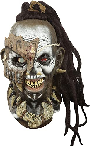 hoofdmasker Voodoo Houngan latex onesize