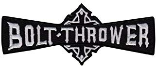 Bolt Thrower Uk Death Metal Band Aufnäher Besticktes Patch zum Aufbügeln Applique