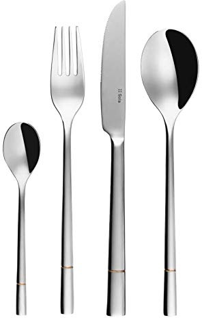 Cuillères à soupe en inox Luxus x 6